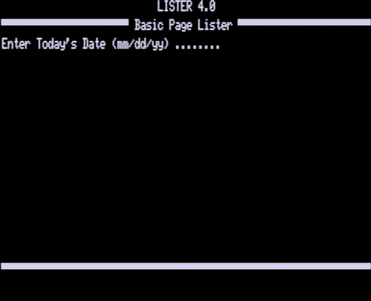 Screen shot